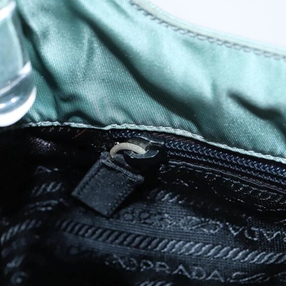 PRADA Shoulder Bag Nylon Khaki Auth 103443 - Picture 12 of 16